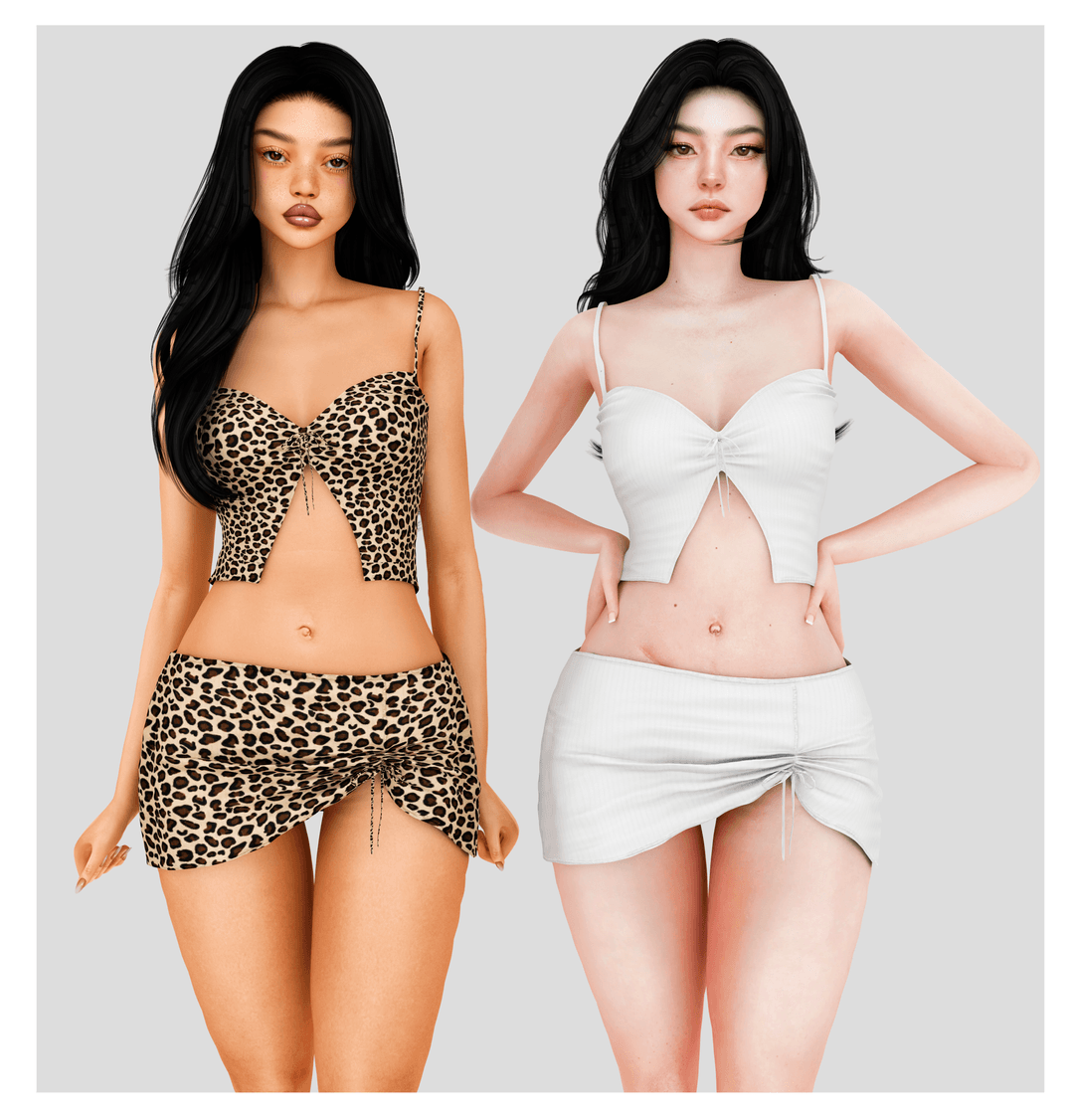 Комплект с топом и юбкой Mave mini set